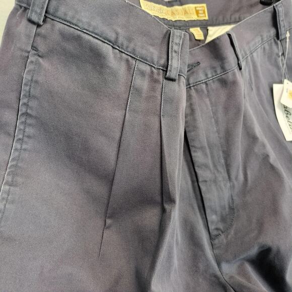 NWT Cabela's Casuals Wrinkle-Free Gray Chino Pants Men's 38x30 Pleated Teflon - Picture 10 of 10